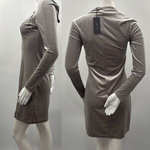 3For$20 Vero Moda Velvet Light Gray Blouse NWT size: M